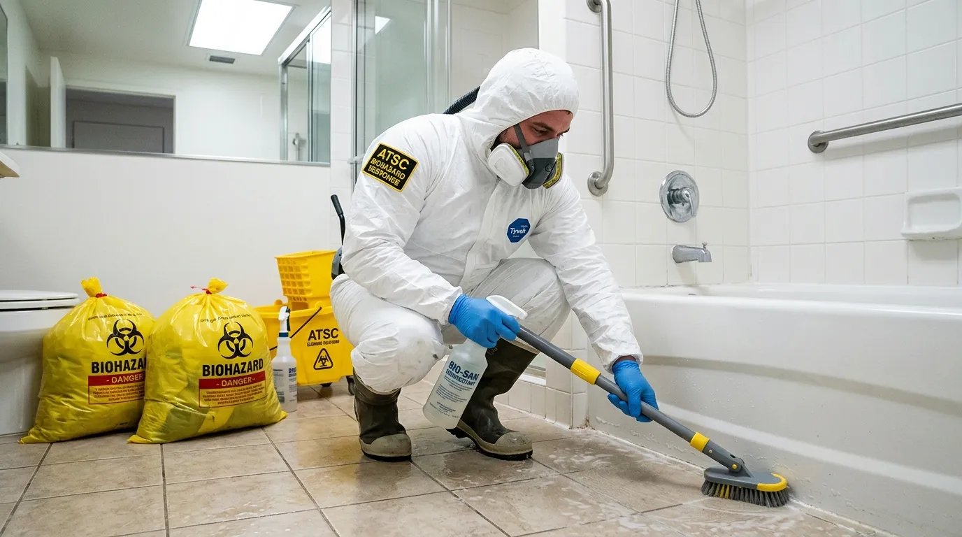 Decontamination equipment deployed for Blood Cleanup in Eastvale